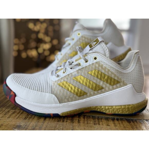 adidas Crazyflight Team Volleyball Womens Size 8.5 M Sneaker Athletic Shoe GY92 - Picture 2 of 7